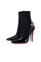Christian Louboutin Spikita Booty Jessie Joli 100 mm Black Patent