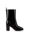 Christian Louboutin Spikita Booty Loubirain 70 mm Black PVC Shoes
