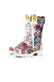 Christian Louboutin Tall Boot Pavletatana Multi/lin Black Calf
