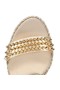 Christian Louboutin Wedge 60 mm Sahara/lin Platine Nappa