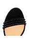 Christian Louboutin Wedge Madmonica 60 mm Version Black Suede Calfskin