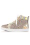 Christian Louboutin Sneaker Louis Woman Strass Mix California/ab Suede