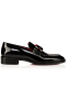 Christian Louboutin Chambeliss Night Strass Max Loafers Patent Calf Leather Black