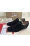 Christian Louboutin Oxford Alpha Male Black Veau Velours