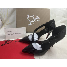 Christian Louboutin Pumps Astrid Patent 100mm Black/lin Black Patent