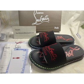 Christian Louboutin Spiked Slides CL Shoes Store