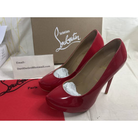 Christian Louboutin Dirditta 120mm Pumps Patent Leather Red