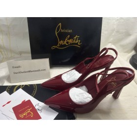 Christian Louboutin 100mm Women's Red Designer Pumps