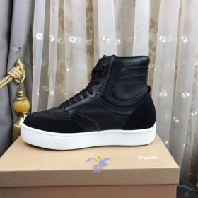 Christian Louboutin Top Rui High-top Leather Sneakers Black Christian Louboutin