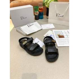 DiorAct Sandal Black Lambskin