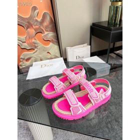 Dior Act Sandal Pink Technical Mesh Rubber