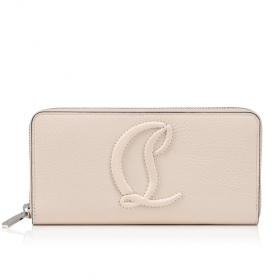 Christian Louboutin By My Side Wallet Beige Christian Louboutin Wallets