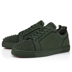Christian Louboutin Louis Junior Spikes Sneakers Veau Velours And Spikes Tennessee