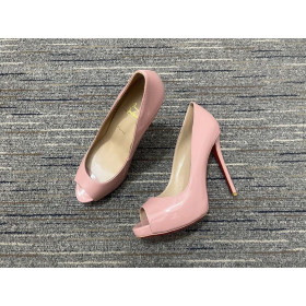 Christian Louboutin New Very Prive Pumps 120mm Patent Leather Pink
