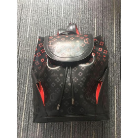 Christian Louboutin Explorafunk Backpack Calf Leather CL Monogram Black Christian Louboutin Bags