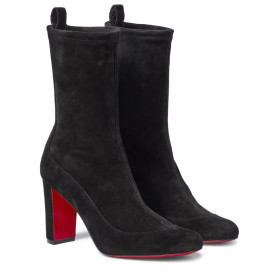Christian Louboutin Gena 85mm Suede Ankle Boots Christian Louboutin Shoes