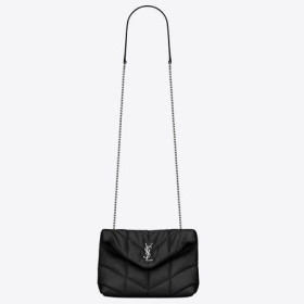 Saint Laurent Loulou Puffer Toy Bag Noir Lambskin Saint Laurent Bags