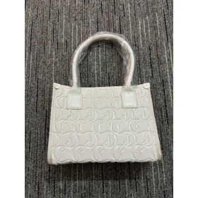 Christian Louboutin By My Side CL Monogram Tote Bag Beige Christian Louboutin Bags