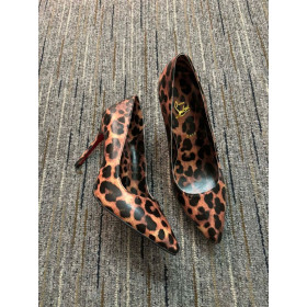 Christian Louboutin Kate Pumps 85mm Calf Leather Leopard CL Pumps