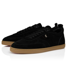 Christian Louboutin Tutti Rui Sneakers Reversed Calf Leather Black