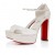 Christian Louboutin Sandaloo 130 Mm Strappy Sandals Crepe Satin Ivory