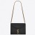 Saint Laurent Black Cassandra Monogram Clasp Bag Saint Laurent Bags