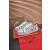 Christian Louboutin Men Low-top Sneaker Fabric with Spikes White Green