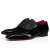 Christian Louboutin Lafitte On Strass Oxford Patent Calf Leather Black CL Shoes