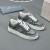 Jimmy Choo Hawaii F Low Top Sneakers Black Silver