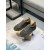 Christian Louboutin Louis Junior Spikes Low-top Sneaker Veau Velours Olive