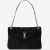 Saint Laurent Loulou Puffer Medium Bag Black Suede Saint Laurent Bags