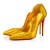 Christian Louboutin Pumps Hot Chick 100 mm Yellow/lin Yellow Patent