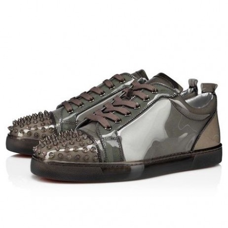 Christian Louboutin Louis Junior Sasso/limpar Sasso PVC