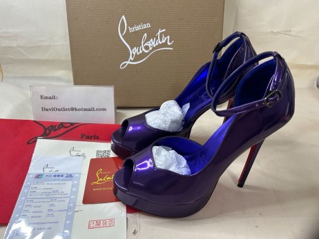 Christian Louboutin Plataformas Rodada Filhote de 150 mm Elektra Patente