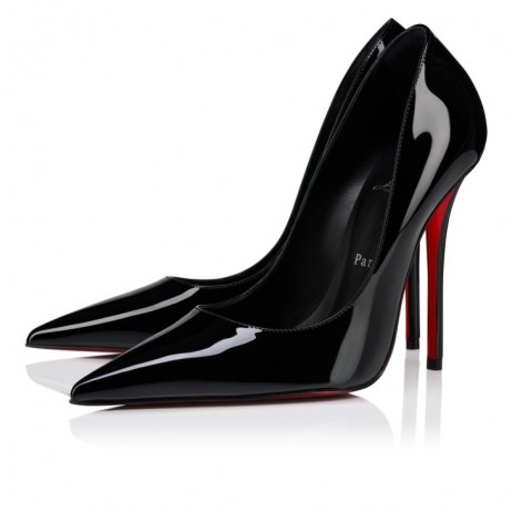 Christian Louboutin Miss Z 120 mm Pumps Patent Calf Leather Black