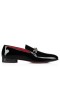 Christian Louboutin Equiswing Sapatos De Patente De Couro De Bezerro Preto Sapatos Christian Louboutin