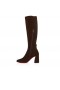 Christian Louboutin Jane Botta 85 Mm Botas De Veau De Veludo Cosme