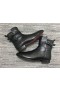 Christian Louboutin Kicko Televisão Chelsea Boots De Couro De Bezerro Preto