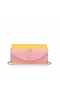 Christian Louboutin Loubi54 Embreagem Degraftersun De Couro De Bezerro Multicolor