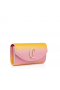 Christian Louboutin Loubi54 Embreagem Degraftersun De Couro De Bezerro Multicolor