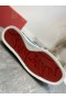 Christian Louboutin Louis Picos de 2 de Alta-top Tênis de Camurça Café