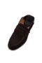 Christian Louboutin Nenhum Centavo De Volta Loafer De Bezerro Couro Marrom Escuro