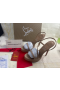 Christian Louboutin Rosalie Alta de 150 mm Sandálias Garoto de couro Blush