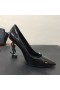Saint Laurent Opyum 110 bomba Preto de Couro envernizado Saint Laurent Sapatos