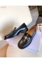Dior Código Loafer Escovado Pelica Preto