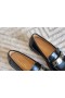 Dior Código Loafer Escovado Pelica Preto