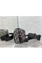 Dior Lingot Bolsa Bege Preto Dior Oblíqua Jacquard De Grão De Pelica