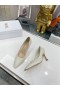 Dior Naturais Atrair Bomba De Couro Branco