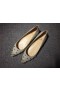 Christian Louboutin Degraspike Sapatilhas De Glitter Tecido Prata