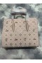 Christian Louboutin Paloma Médio Superior Saco do Punho Bezerro e Picos de Loubinthesky cor-de-Rosa